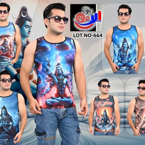 Mahakal sublimation printed sando