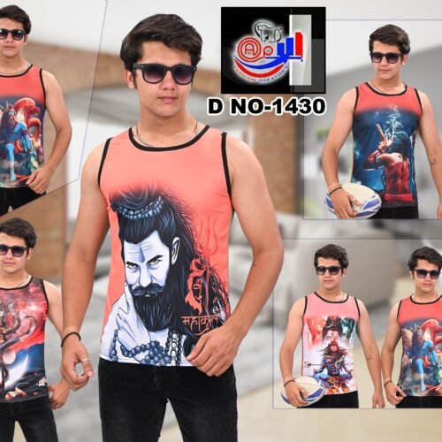 Mahakal sublimation printed sando