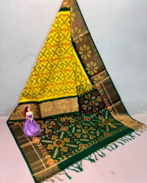 POCHAMPALLI DESIGNER Printed & DOLLA SILK SAREES - Image 24