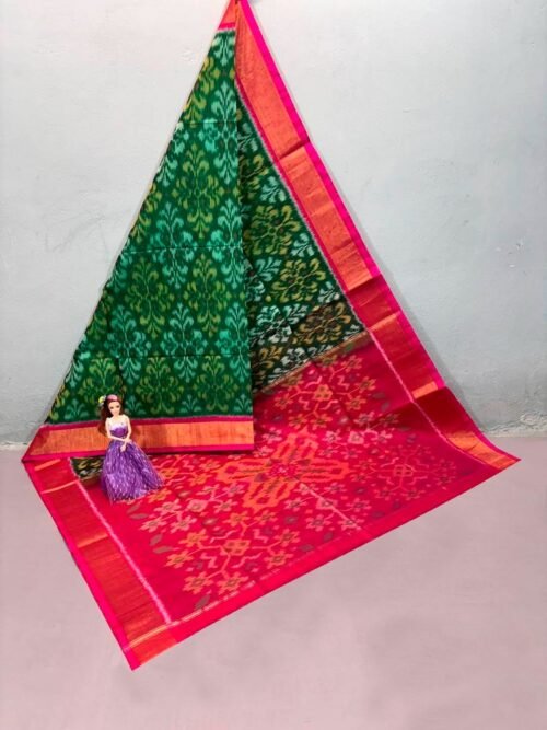 POCHAMPALLI DESIGNER Printed & DOLLA SILK SAREES - Image 22