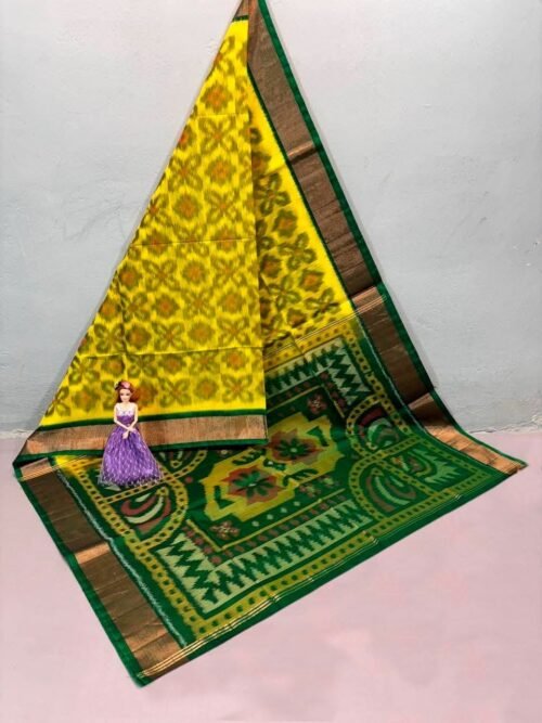 POCHAMPALLI DESIGNER Printed & DOLLA SILK SAREES - Image 14