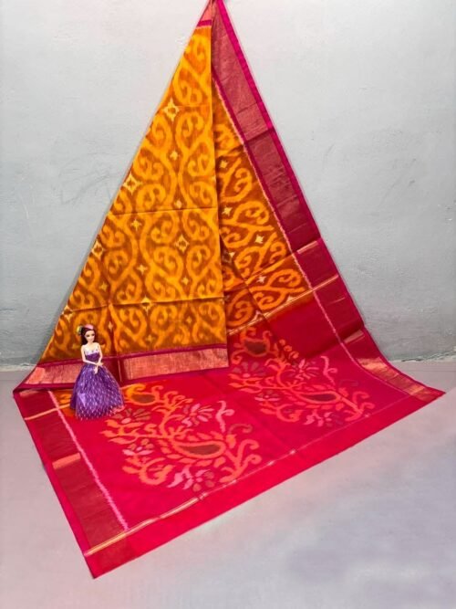 POCHAMPALLI DESIGNER Printed & DOLLA SILK SAREES - Image 13