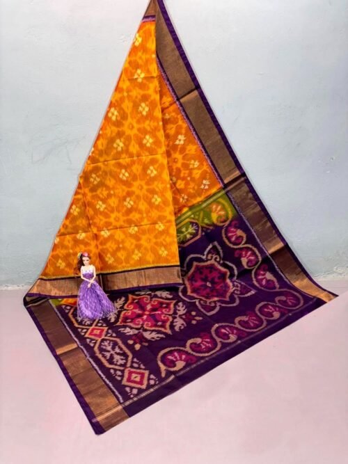 POCHAMPALLI DESIGNER Printed & DOLLA SILK SAREES - Image 12