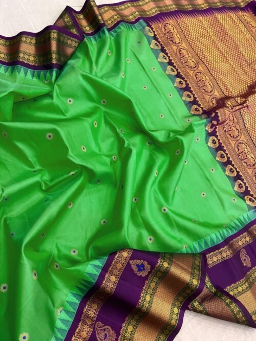 BRIDAL PATTU GADWAL SAREE