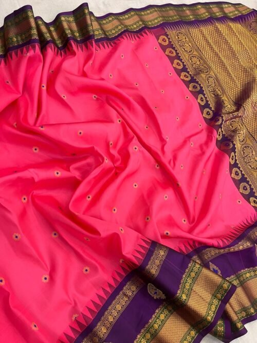 BRIDAL PATTU GADWAL SAREE - Image 2
