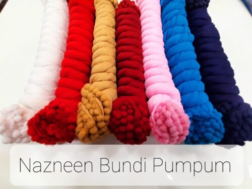Rnazneem bundi pupum Dupatta