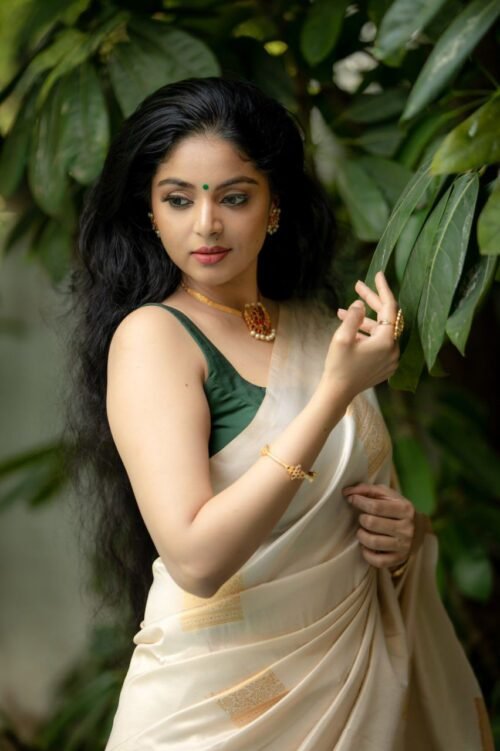 BEAUTIFUL RICH PALLU & JACQUARD WORK ON ALL OVER THE SAREE. - Image 3
