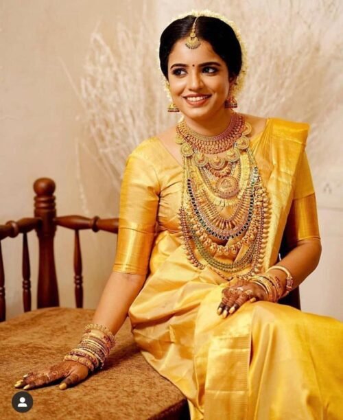 SOFT LICHI SILK CLOTH SAREE - Image 3