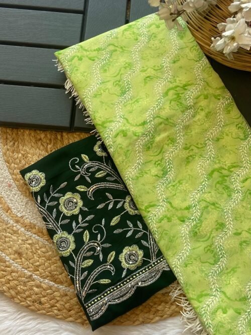 Gregotte printed saree WHOLESALE - Image 3