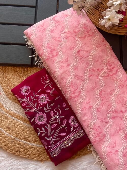 Gregotte printed saree WHOLESALE - Image 5