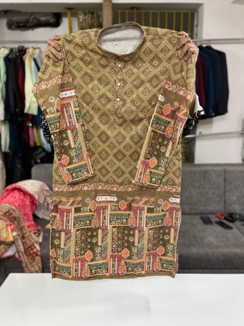 Daman kurta with designer concept WHOLESALE - Image 3