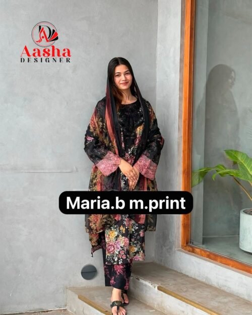 MARIA B M PRINT HIT 3 PCS SET WHOLESALE - Image 5