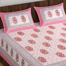 Jaipuri cotton print bedsheets wholesale