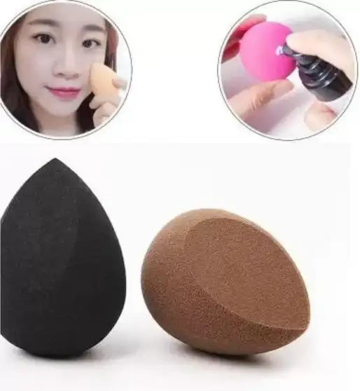 valhalla 10 pcs blender puff for Liquid, Cream Makeup sponge Puff blender multicolor 3 valhalla 10 pcs blender puff for Liquid, Cream Makeup sponge Puff blender multicolor - Image 2