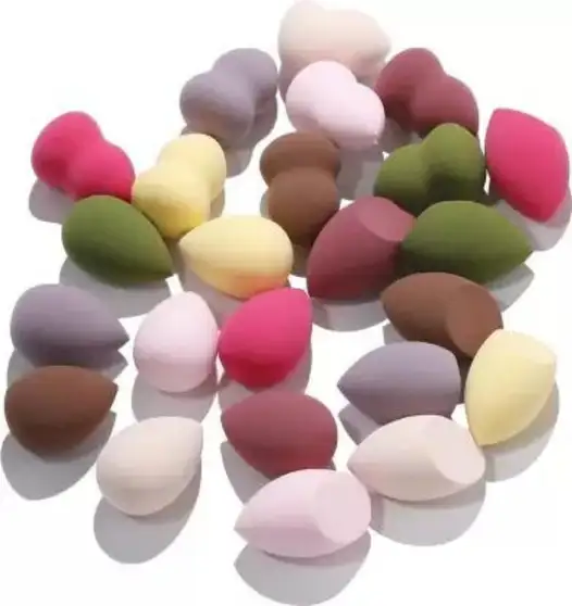 valhalla 10 pcs blender puff for Liquid, Cream Makeup sponge Puff blender multicolor 2 valhalla 10 pcs blender puff for Liquid, Cream Makeup sponge Puff blender multicolor