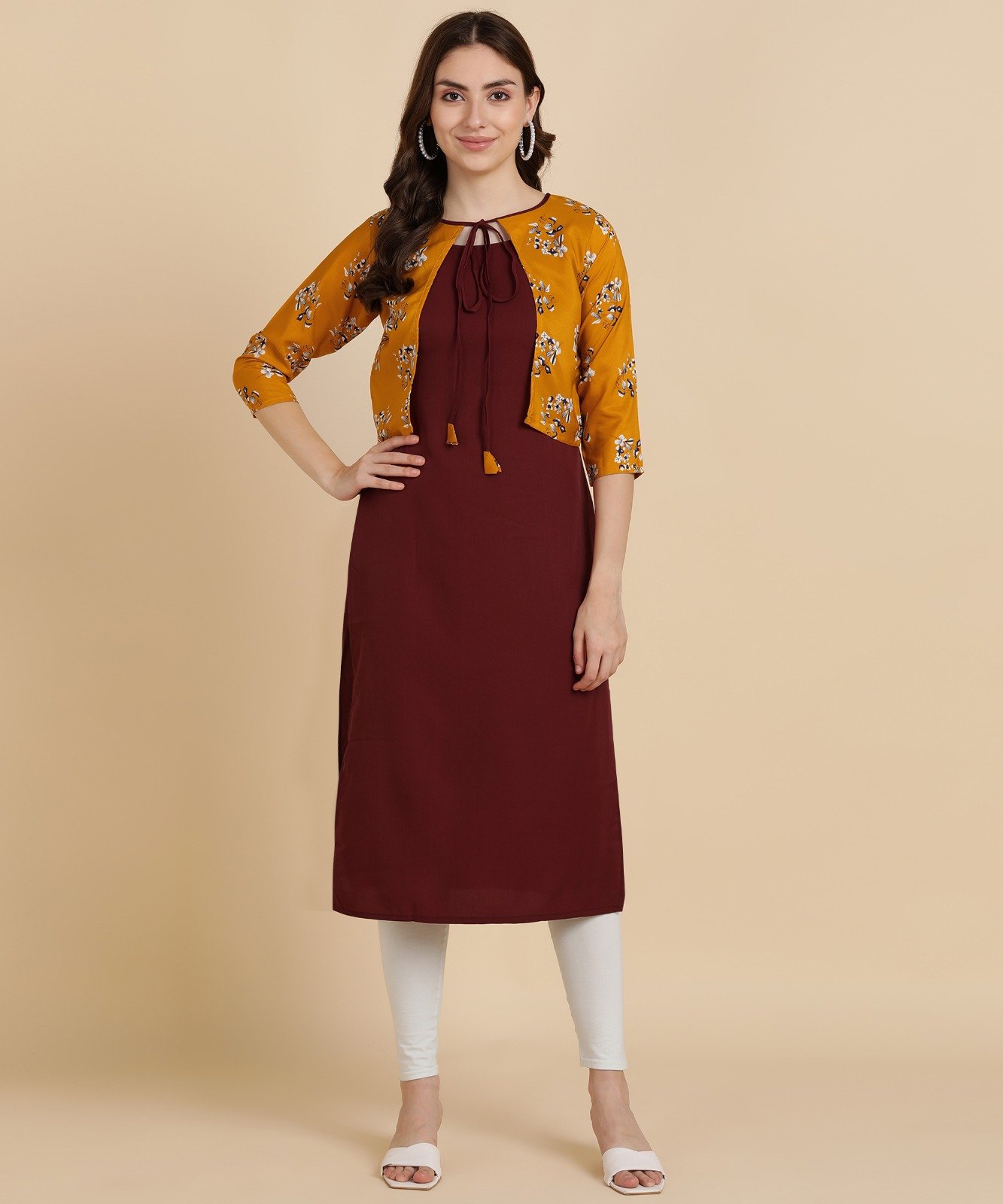 KURTI WITH KOTI WHOLESALE 6 KURTI WITH KOTI WHOLESALE - Image 5