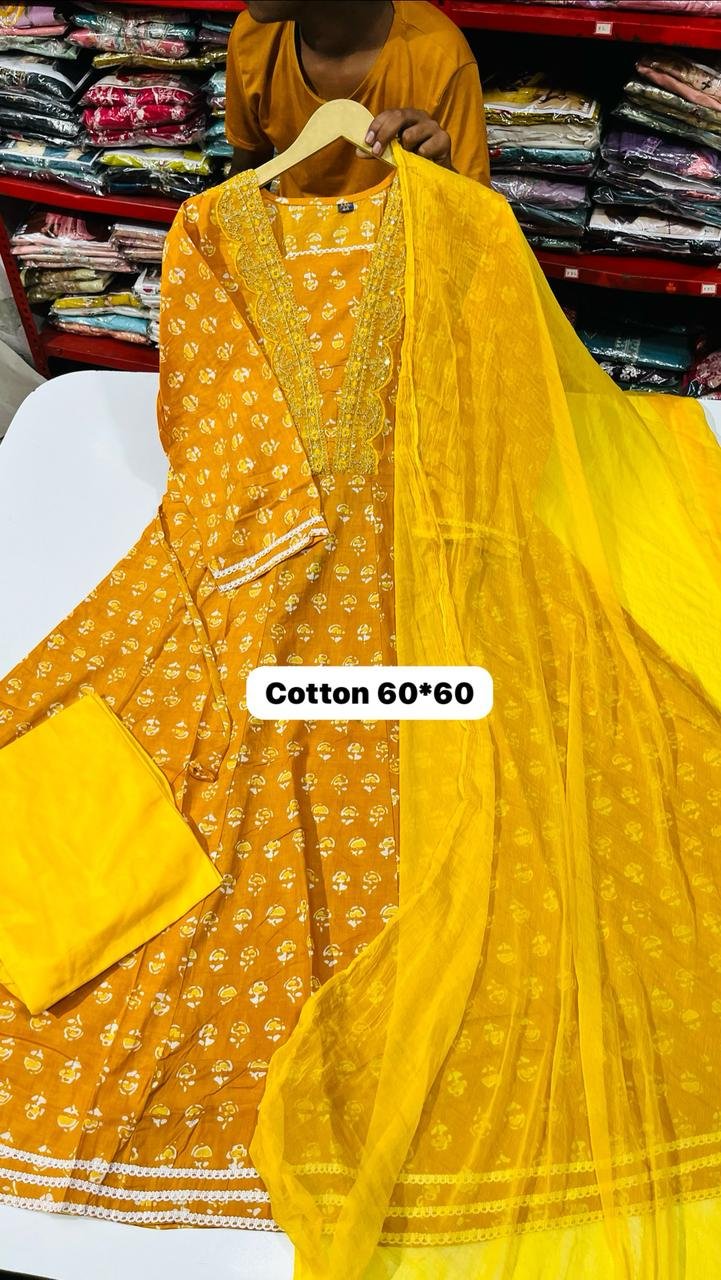 Heavy Anarkali 3 pcs set 2 Heavy Anarkali 3 pcs set