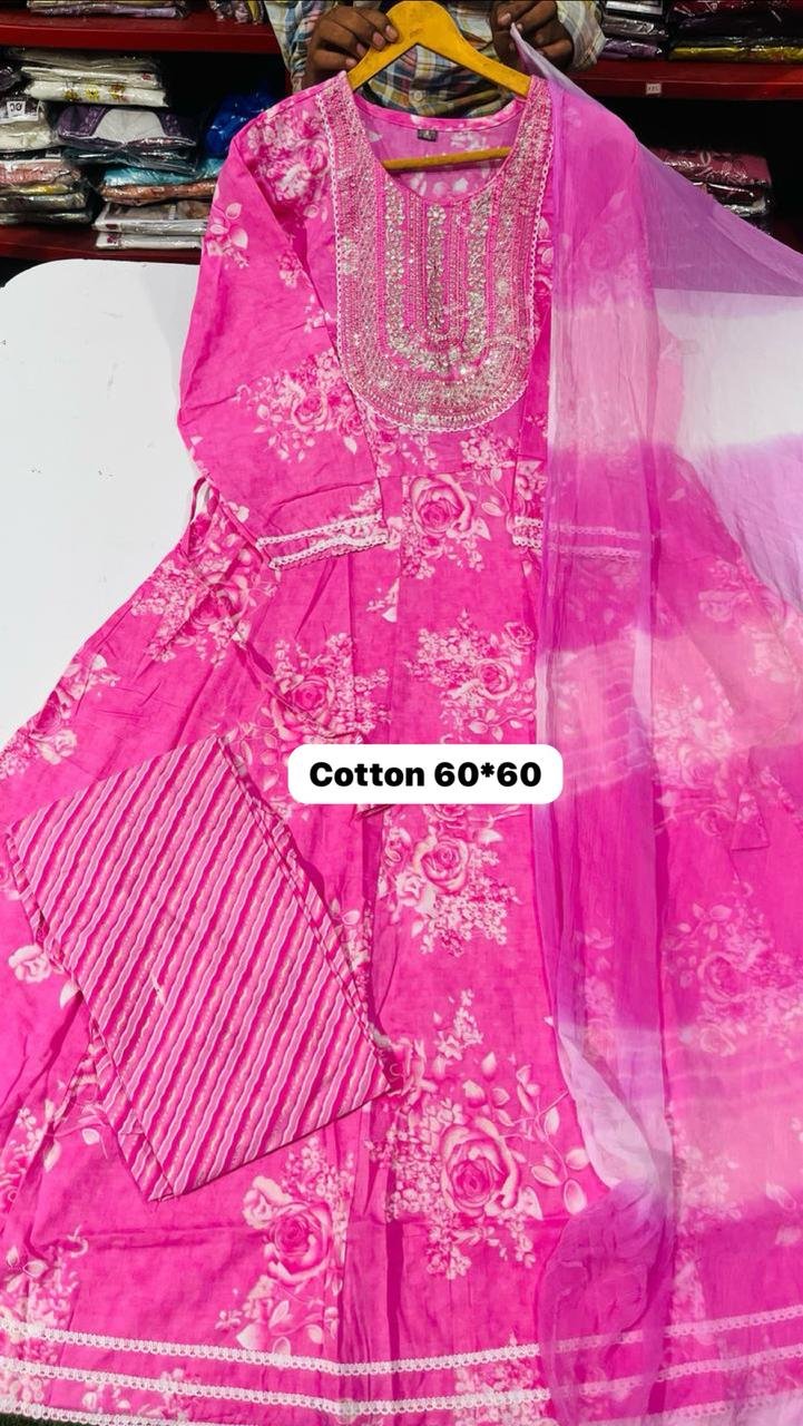 Heavy Anarkali 3 pcs set 4 Heavy Anarkali 3 pcs set - Image 3