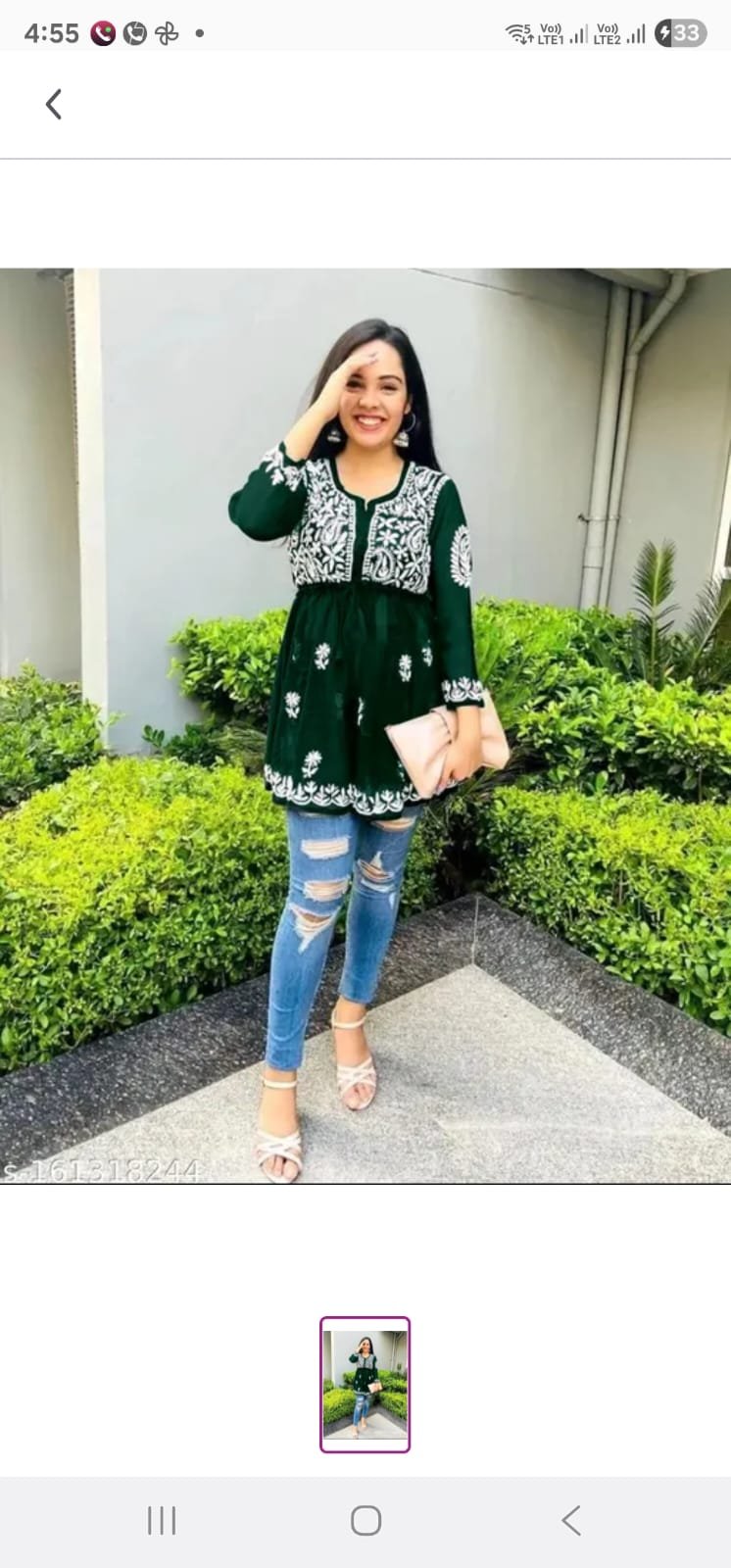 LUCKNOWI TUNIC WHOLESALE 4 LUCKNOWI TUNIC WHOLESALE - Image 4