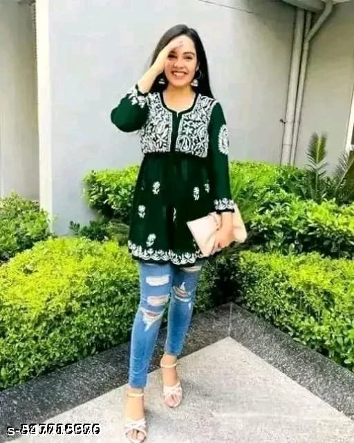 LUCKNOWI TUNIC WHOLESALE 5 LUCKNOWI TUNIC WHOLESALE - Image 5