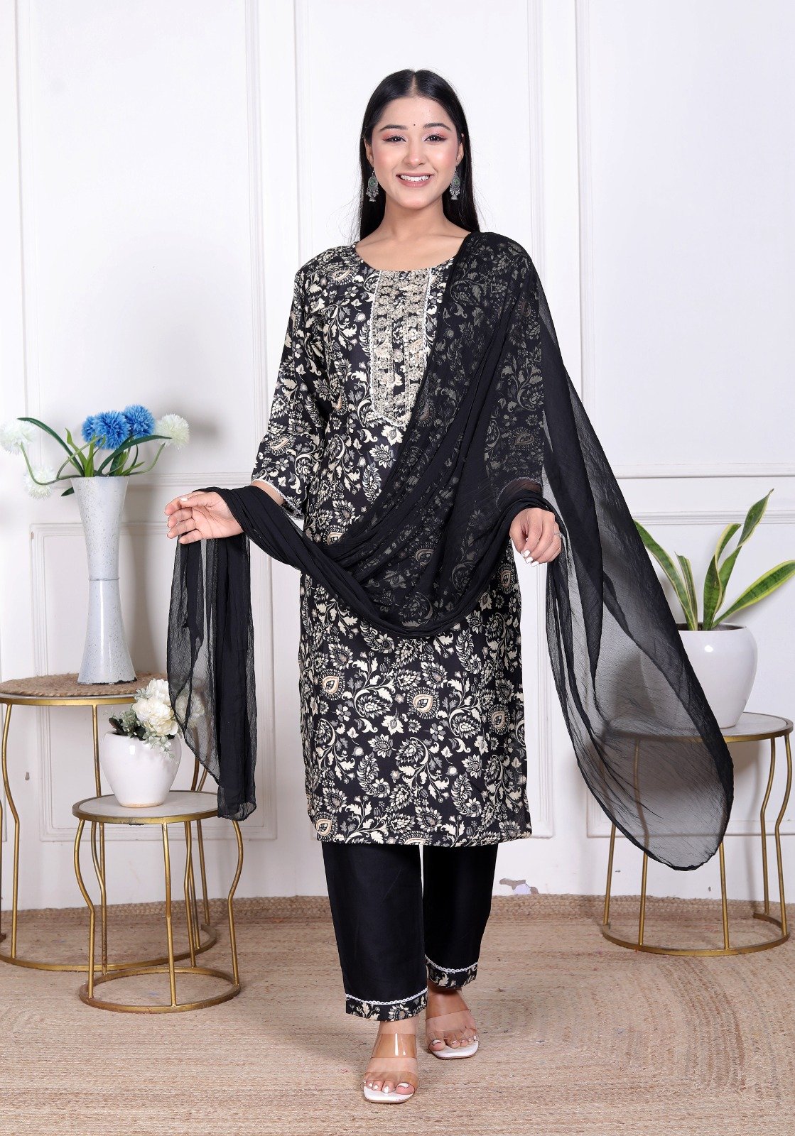 Heavy Foil Rayon 3-pcs Sets wholesale 4 Heavy Foil Rayon 3-pcs Sets wholesale - Image 3