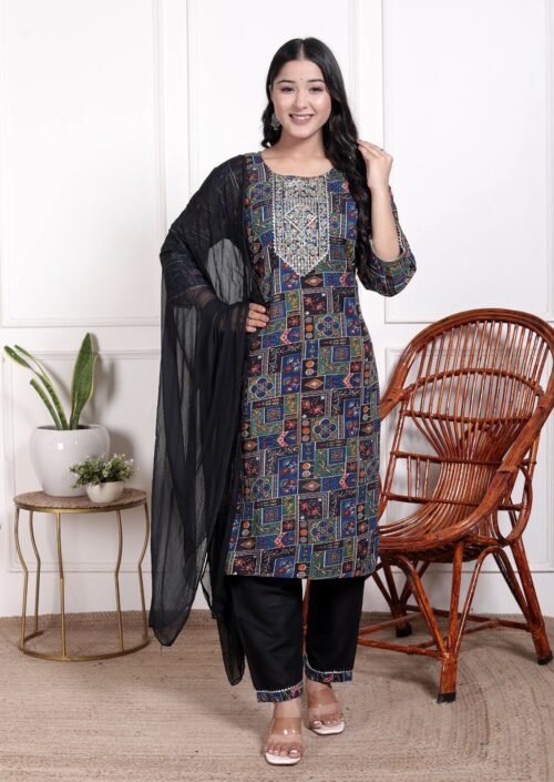 Heavy Foil Rayon 3-pcs Sets wholesale - Image 8