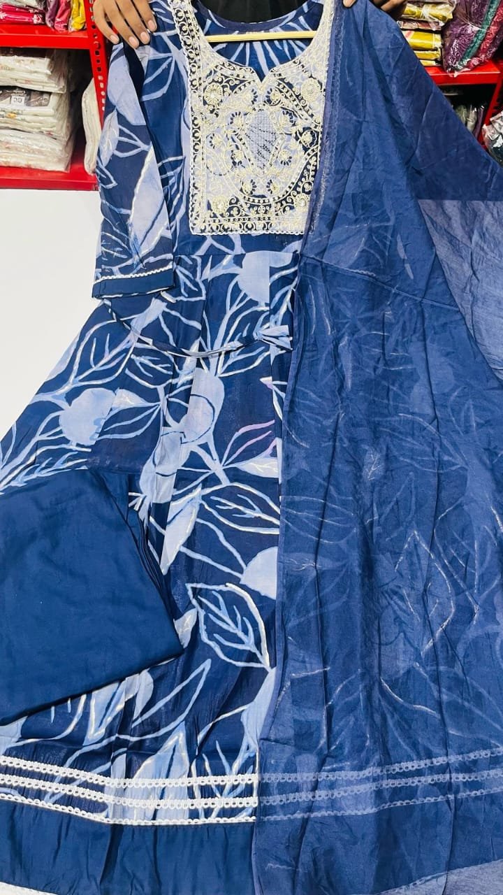Heavy Anarkali 3 pcs set 8 Heavy Anarkali 3 pcs set - Image 7