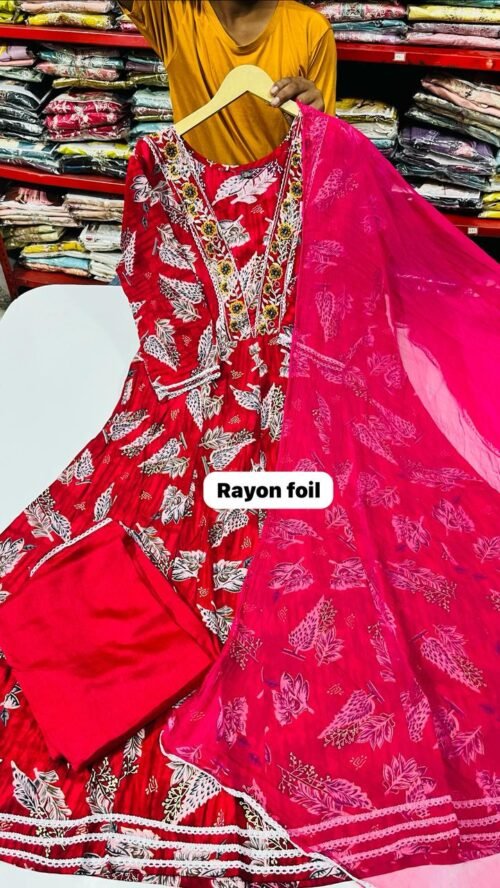 Heavy Anarkali 3 pcs set - Image 18
