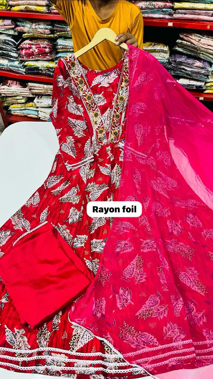 Heavy Anarkali 3 pcs set 19 Heavy Anarkali 3 pcs set - Image 18