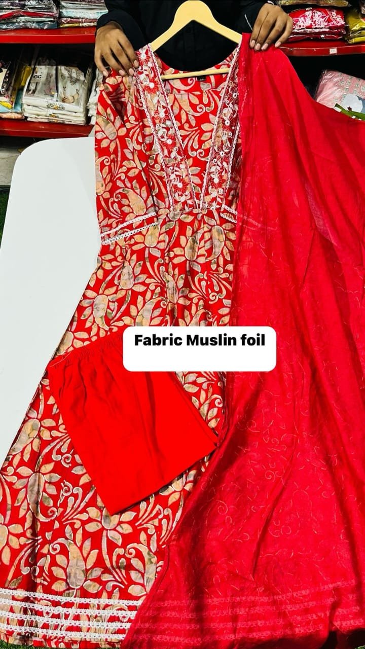 Heavy Anarkali 3 pcs set 21 Heavy Anarkali 3 pcs set - Image 20