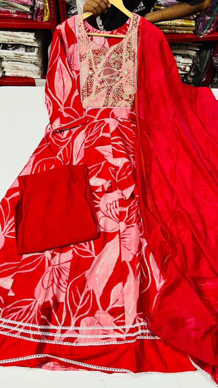Heavy Anarkali 3 pcs set 22 Heavy Anarkali 3 pcs set - Image 21