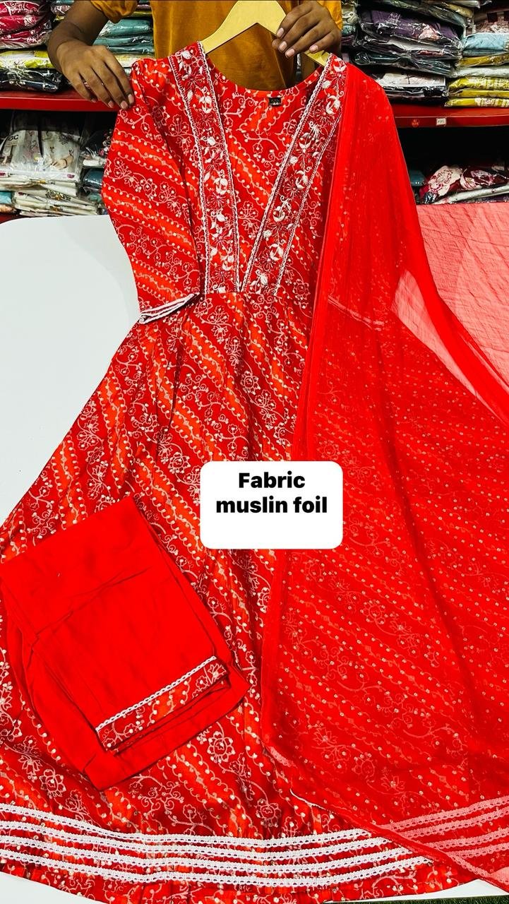 Heavy Anarkali 3 pcs set 24 Heavy Anarkali 3 pcs set - Image 23