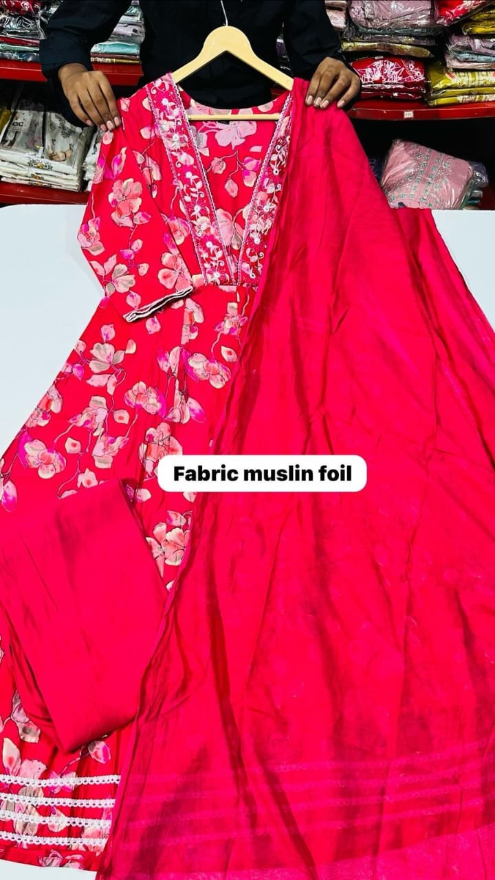 Heavy Anarkali 3 pcs set 26 Heavy Anarkali 3 pcs set - Image 25