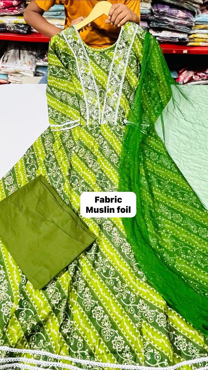 Heavy Anarkali 3 pcs set 29 Heavy Anarkali 3 pcs set - Image 28