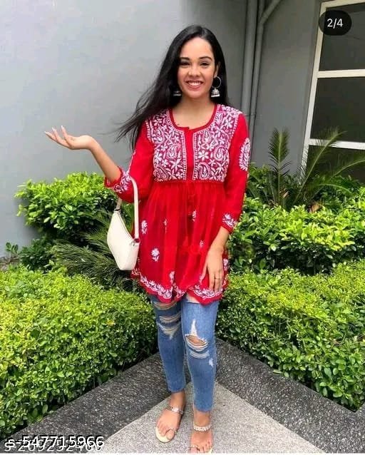 LUCKNOWI TUNIC WHOLESALE 22 LUCKNOWI TUNIC WHOLESALE - Image 22