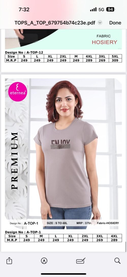 LADIES TSHIRTS WHOLESALE - Image 14
