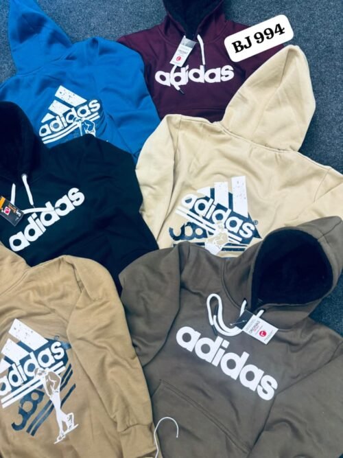 BIOWASHED 3 THREAD AIRJET FLEECE HOODIE WHOLESALE - Image 4