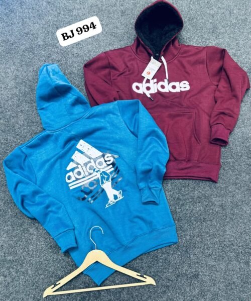 BIOWASHED 3 THREAD AIRJET FLEECE HOODIE WHOLESALE - Image 5