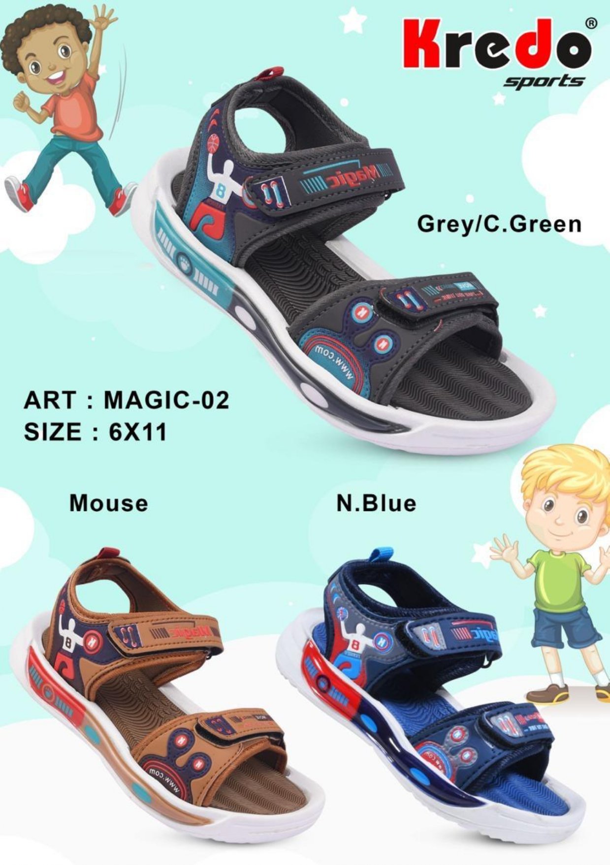 Kids EVA Sole Sandal Wholesale 2 Kids EVA Sole Sandal Wholesale