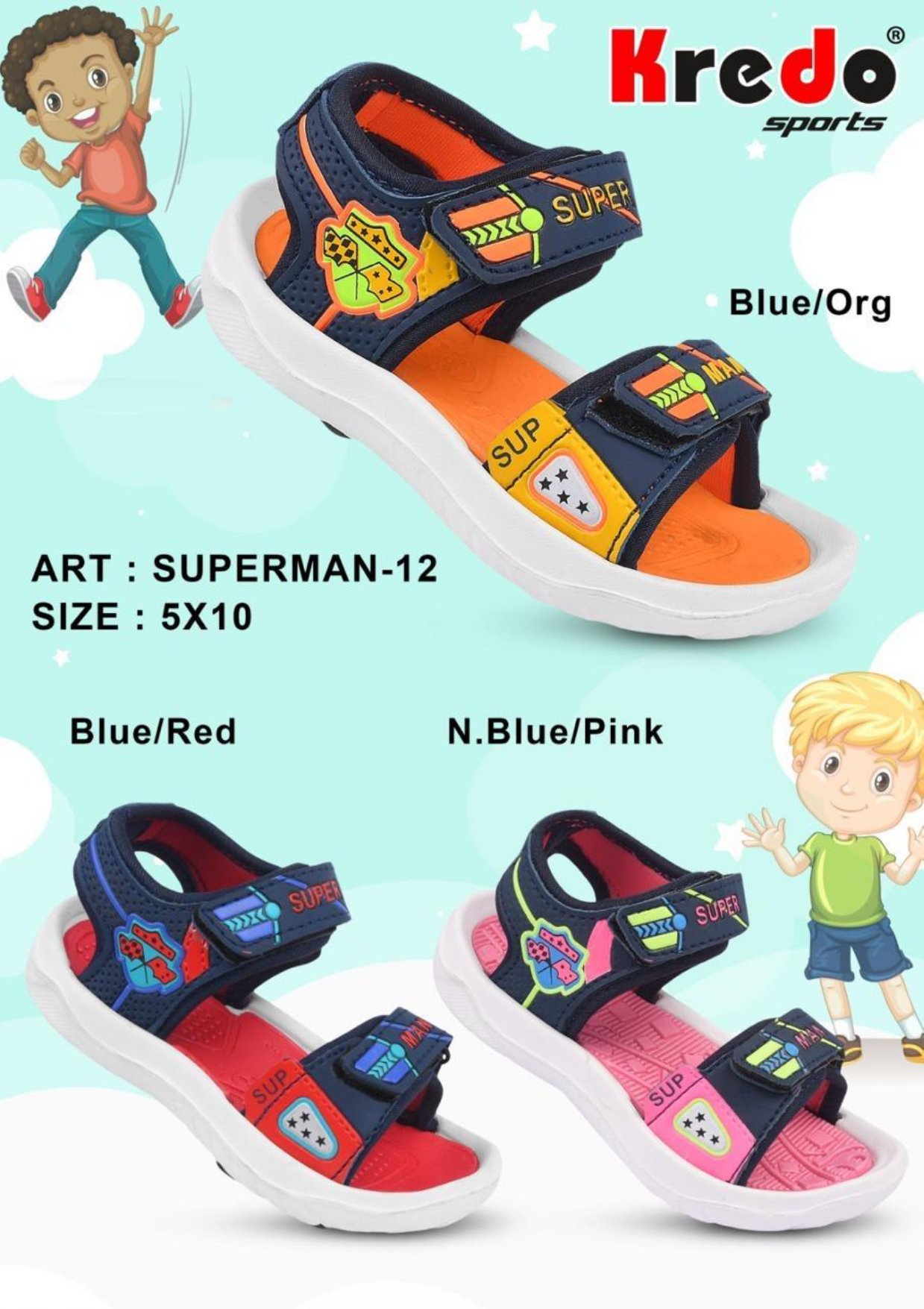 Kids EVA Sole Sandal Wholesale 2 Kids EVA Sole Sandal Wholesale