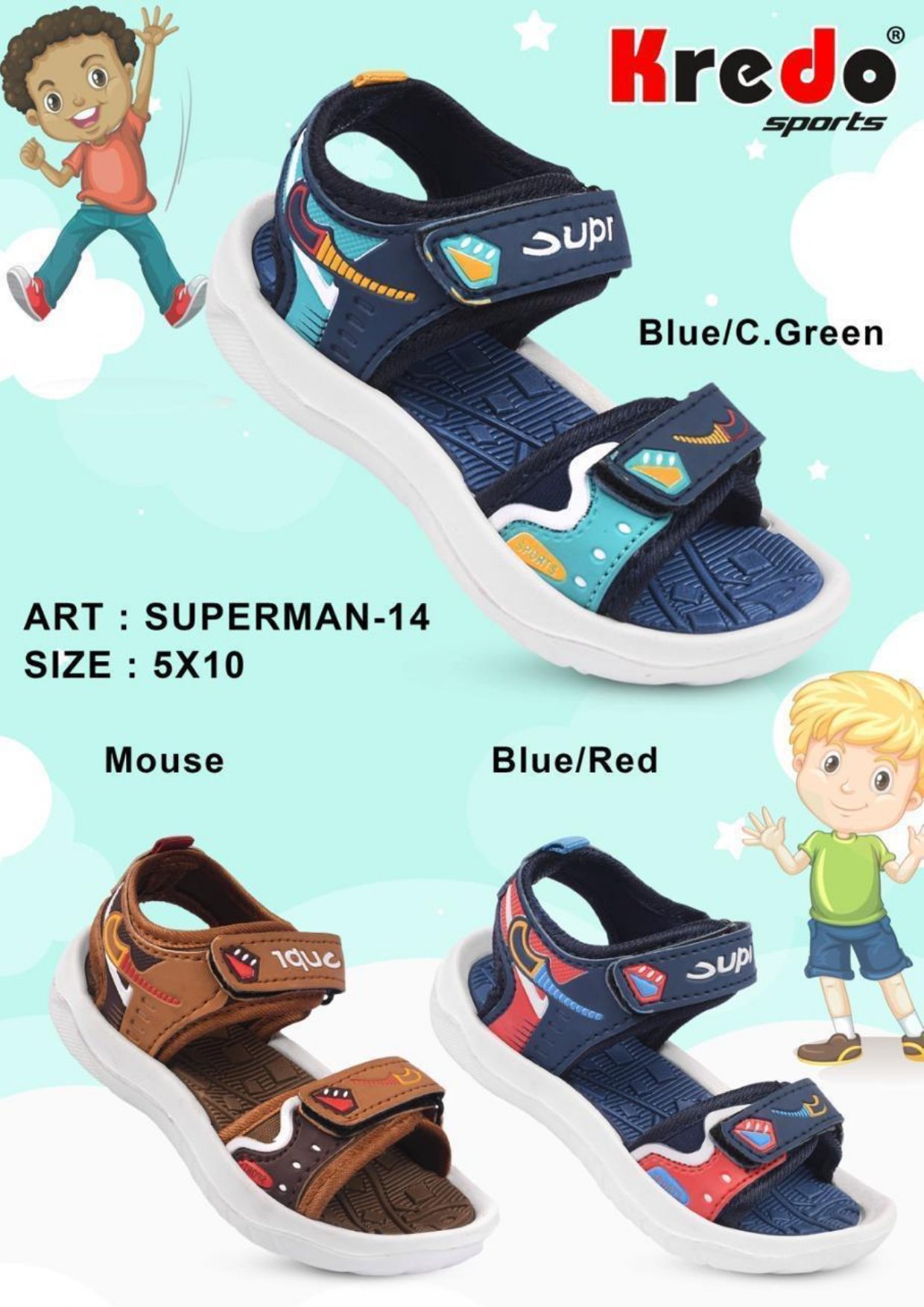 Kids EVA Sole Sandal Wholesale 2 Kids EVA Sole Sandal Wholesale