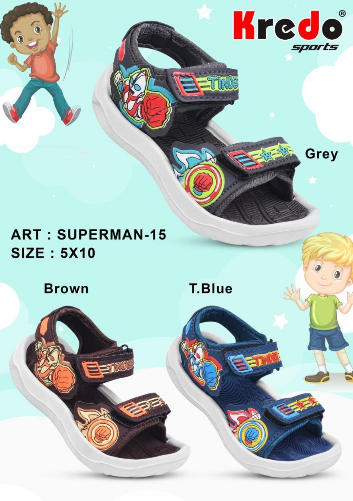 Kids EVA Sole Sandal Wholesale 2 Kids EVA Sole Sandal Wholesale