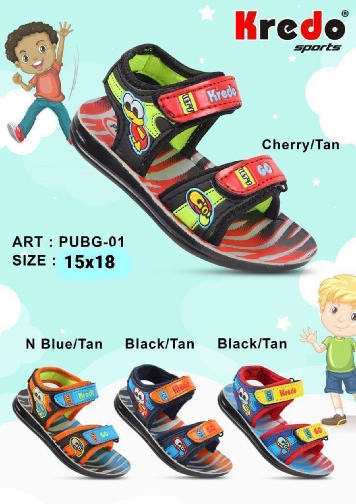 Kids PU Sandal Wholesale 2 Kids PU Sandal Wholesale