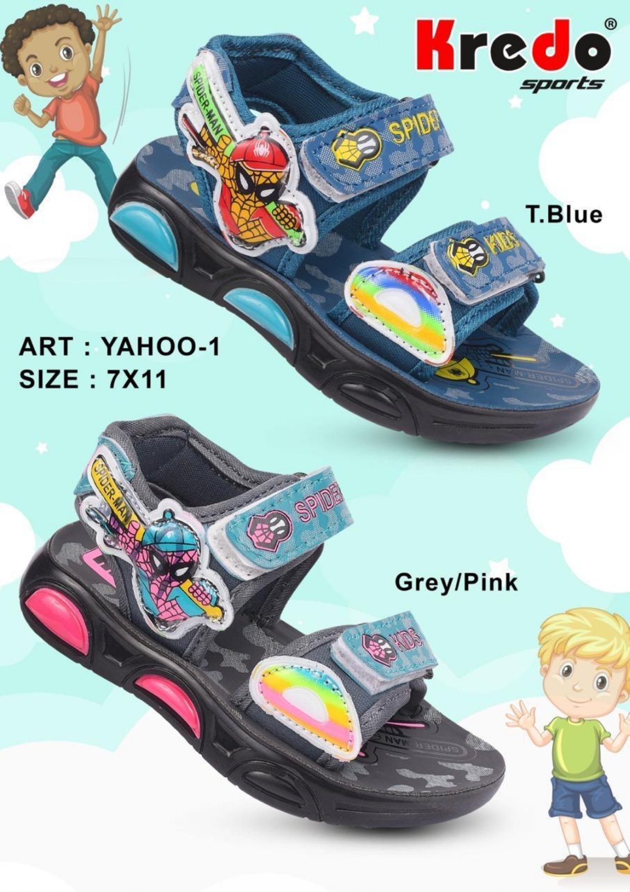 Kids PU Sandal Wholesale 2 Kids PU Sandal Wholesale