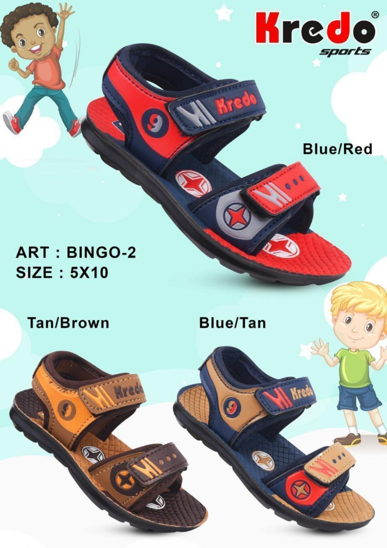 Kids PU Sandal Wholesale 2 Kids PU Sandal Wholesale