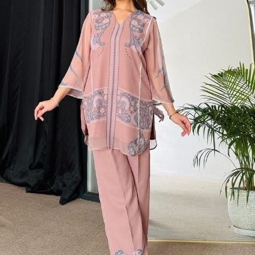 Festive and Party Wear Heavy Fox Georgette With Heavy Digital Print  Cord Set