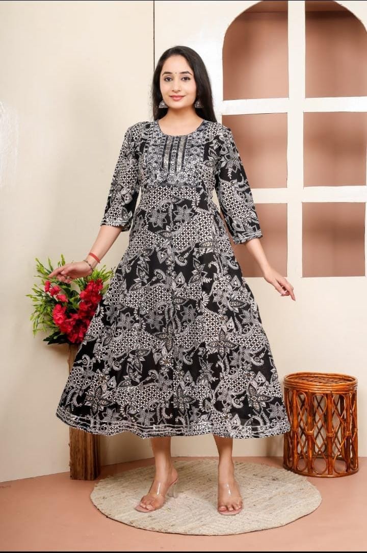 Long Heavy Reyon Gown wholesale 2 Long Heavy Reyon Gown wholesale - Image 2