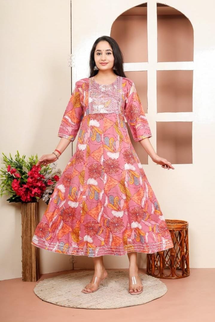 Long Heavy Reyon Gown wholesale 5 Long Heavy Reyon Gown wholesale - Image 5