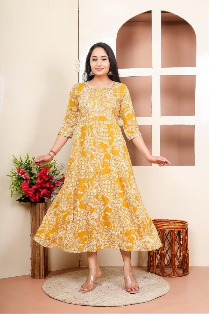 Long Heavy Reyon Gown wholesale 6 Long Heavy Reyon Gown wholesale - Image 6