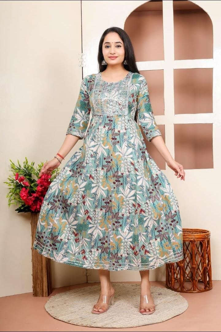 Long Heavy Reyon Gown wholesale 7 Long Heavy Reyon Gown wholesale - Image 7